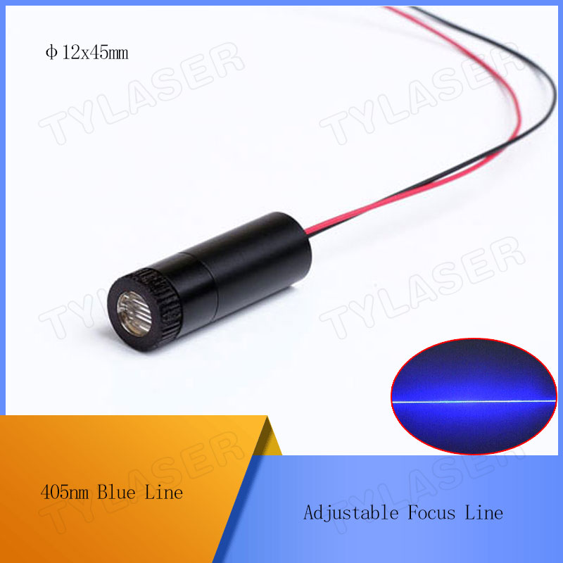 D12X45mm 초점 조절 가능 405nm 블루 라인  - Industrial Laser Line Generator 리뷰 및 가격