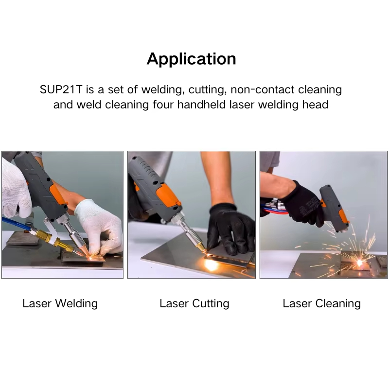 SUP21T 3-in-1 휴대용 광섬유 레이저 기계 예 - Industrial Use Of Laser 리뷰 및 가격