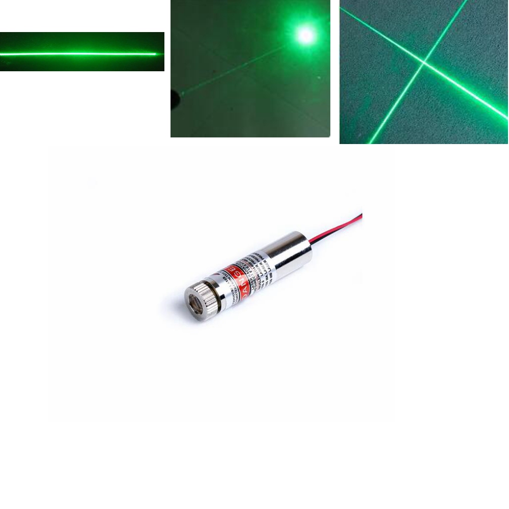 조정 가능한 초점 520nm 130MW 녹색 도트/라인 - Industrial Laser Line 리뷰 및 가격