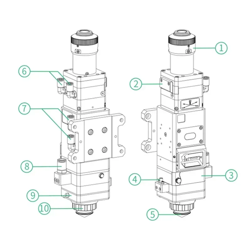 섬유 절단 헤드 3.3KW BT240S BM110 BM - Industrial Use Of Laser 리뷰 및 가격