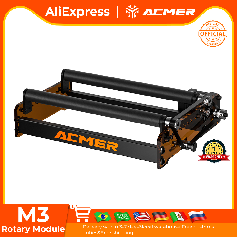 ACMER M3 레이저 로터리 롤러 360 °   레이 - Industrial Laser Power 리뷰 및 가격
