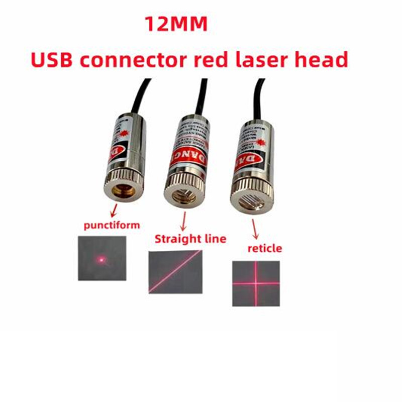 USB 커넥터 레이저 모듈 12mm 5mw 조정 가능한 - Industrial Laser Line Generator 리뷰 및 가격